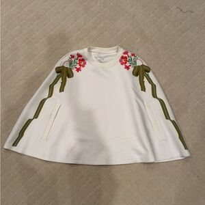 Cynthia Rowley White Capelet